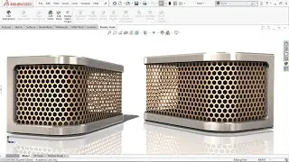 Master SolidWorks 2023 | Create Stunning 'Mesh Grills' | Expert Techniques for CAD Designs