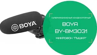 BOYA BY-BM3031 суперкардиоидный конденсаторный микрофон 