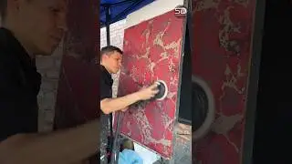 СРЕЗ-КАМНЯ, с использованием декоративных штукатур на базе натуральных металлов «Краски Бриз»