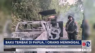 Video Penembakan Rombongan Polisi oleh KKB di Yapen Papua