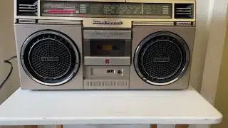 Vintage National Panasonic RX-5030 Cassette Radio AUX Boombox Ghettoblaster Old Skool Demo Ebay