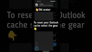 How to reset cache to update your new avatar image on Microsoft Outlook app