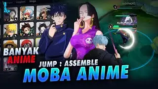 Moba Anime Jujutsu Kaisen, Kimetsu No Yaiba, Naruto, One Piece - MOBA Jump : Assemble