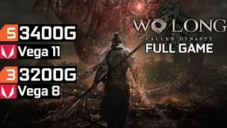 Wo Long Fallen Dynasty - Ryzen 3 3200G Vega 8 - Ryzen 5 3400G Vega 11