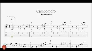 Campomoro by Joep Wanders - Guitar Pro Tab