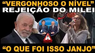 O QUE FOI ISSO NO G20? JANJA XINGA ELON MUSK - Que nível + Lula Desprezado por MILEI