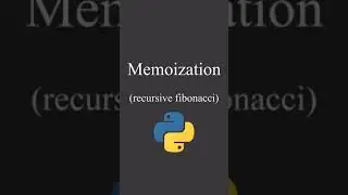 Implementing Memoization for Recursive Fibonacci in Python // 