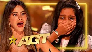 Little Girls DREAM COMES TRUE When She Wins The GOLDEN BUZZER on Americas Got Talent 2024!