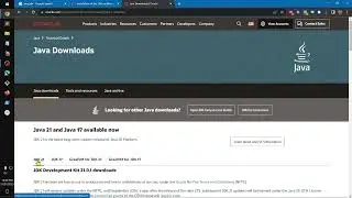How to Download Install Java JDK 21 on Windows 10