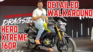 Hero MotorCorp Xtreme 160R 4V | Detailed Walkaround | Price, Variants, Features|
