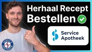 Medicatie Bestellen Via Apotheek Service App op Mobiel - Herhaal Recept Bestellen Uitleg