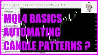 MQL4 TUTORIAL BASICS - AUTOMATING CANDLE PATTERNS