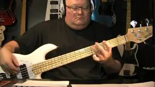Dave Stewart featuring Candy Dulfer Lilly Was Here Bass Cover with Notes & Tab