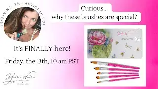 Curious why these brushes are special? Its FINALLY here!  My custom Hot Pink brush set has arrived!