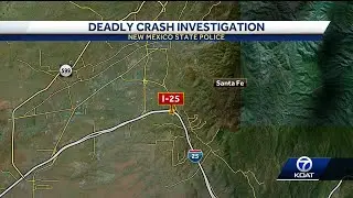 Fatal head-on Interstate 25 crash near Santa Fe