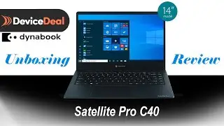 Dynabook Satellite Pro C40 Business Laptop - Review & Unboxing