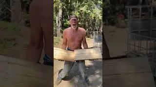 OFF-GRID Wood Splitting! 💪🏼 🪵 