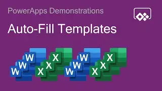 PowerApps - Auto-Fill Templates