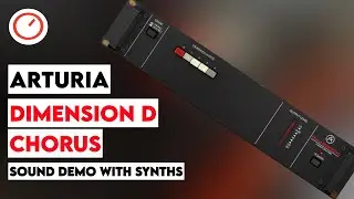 Arturia Chorus Dimension D Plugin (VST/AU/AAX) Sound Demo