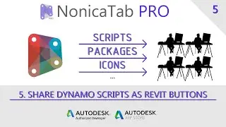 SHARE DYNAMO SCRIPTS AS REVIT BUTTONS OFFICE-WIDE | NONICATAB PRO | AUTODESK REVIT ADD-IN