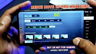 Redmi Note 10 Pro Max Pubg Test Smooth Extreme Graphics Settings | Redmi Note 10 Pro Max Pubg 60fps