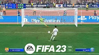 FIFA 23 PSG vs FC BARCELONA // Penalty Shootout