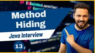 Java interview question and answers #13 Method Hiding in JAVA