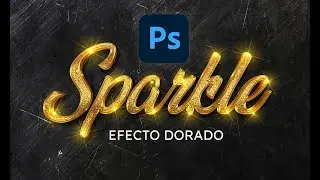 Como hacer efecto dorado brillante en Photoshop