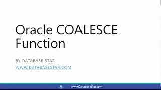 Oracle COALESCE Function