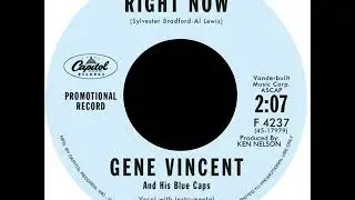 Gene Vincent  -  Right Now