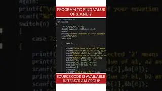 program to solve equation in c | basic program🔥 | #clanguage #shorts