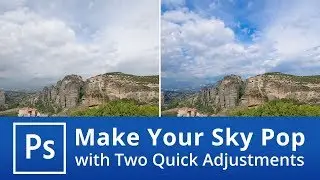 Make Your Sky Pop in Photoshop with Two Quick Adjustments