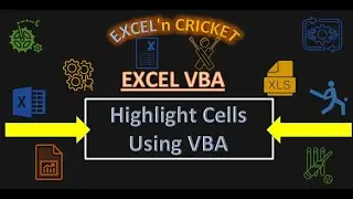 VBA HIGHLIGHT CELL BASED ON CELL VALUE