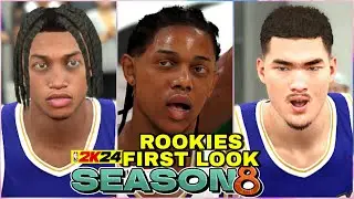 ALL ROOKIES FACE SCAN IN NBA 2K24 CURRENT GEN
