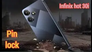 How To Set Pin Lock In Infinix Hot 30i, Infinix Hot 30i Mein Pin  Block Kaise Lagaen,Pin Setting