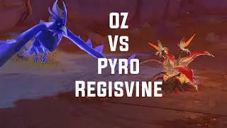 Defeating Pyro Regisvine Using Only Oz | No Auto-Attack No Eat Boss Fight | Oz Vs Pyro Regisvine