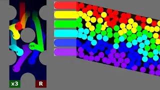 Multiply or Release Marble Race