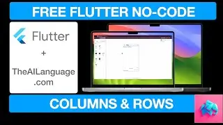 Flutter Tutorial - #2 Columns and Rows
