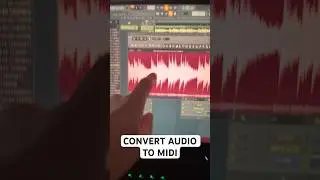 Convert audio to midi in fl studio #flstudiotips #fltutorials #audiotomidi #flstudio #youknowme