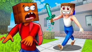 Превратился в БАТЮ и ЗАТРОЛЛИЛ ДРУГА в SCHOOLBOY в Майнкрафт! Minecraft