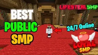 🐣 Join Best Lifesteal Public Smp Server For Minecraft 🦷 | Java + PE | 24/7 Online | Free To Join 💫