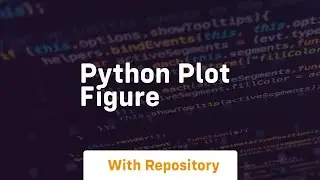 python plot figure