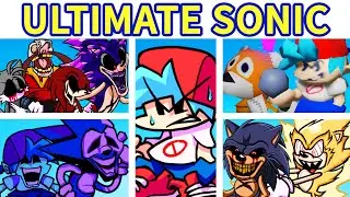 Friday Night Funkin: The Ultimate Sonic.EXE 2.0 Mash Up (Omnipresent Song) FULL [FNF Mod/HARD]