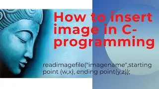 C-graphics12: How to insert image in c