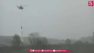 Siberia wildfires  Russia army planes fight forest fires