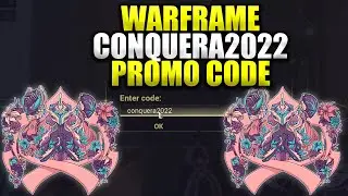 New Conquera2022 Warframe Glyph Promo Code!