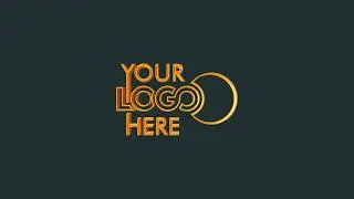 415 c2  - Minimal Fast 3D Logo Reveal flat minimal any color intro V2