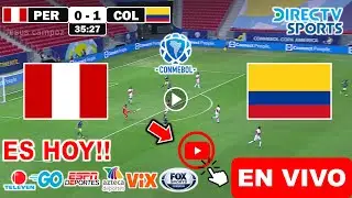 Perú vs. Colombia en vivo, donde ver, a que hora juega Perú vs Colombia Eliminatorias Copa del Mundo