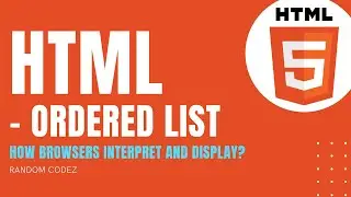 HTML Tutorial - HTML Ordered List