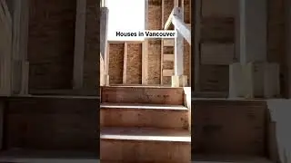 How Houses in the Vancouver area are Built 🔨 A Pre-construction House in Canada Tour